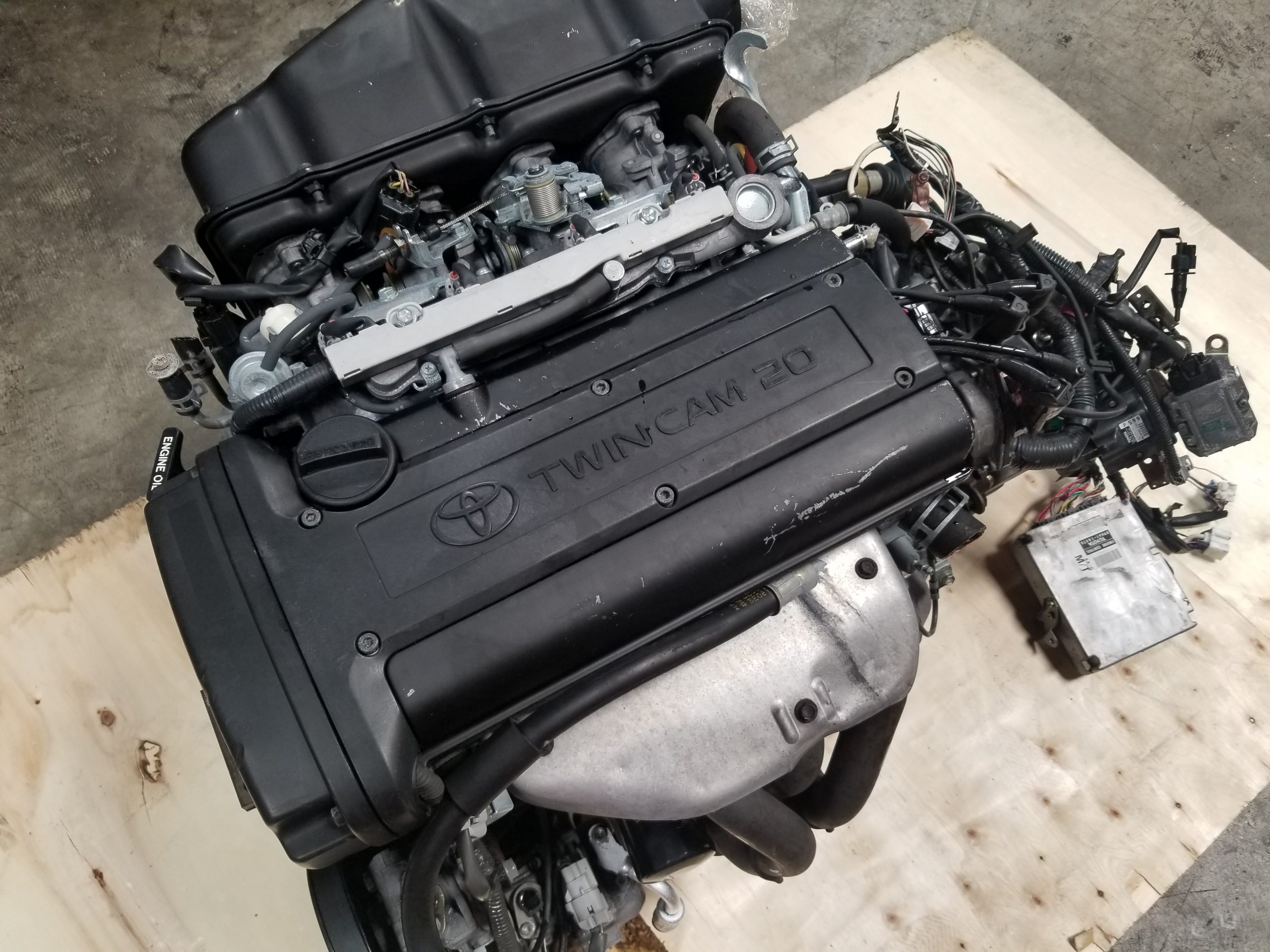 JDM Toyota 4AGE Blacktop Engine